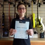 Grade 6 Distinction For Matthew In Guitar Exam